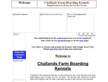 Tablet Screenshot of boardingkennelsnottingham.com